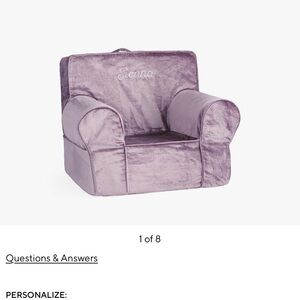 Pottery Barn Kids my first anywhere chair cover